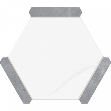 TORONTO SILVER (Fusion Stone/White Marble Effect)
