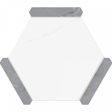 TORONTO SILVER (Fusion Stone/White Marble Effect)