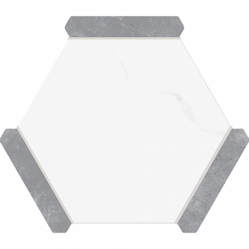 TORONTO SILVER (Fusion Stone/White Marble Effect)