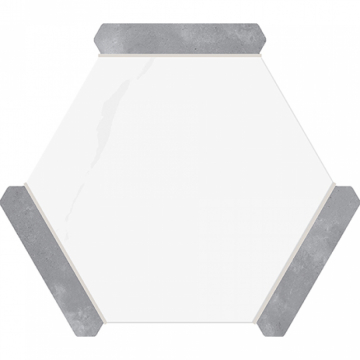 TORONTO SILVER (Fusion Stone/White Marble Effect)