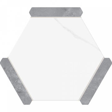 TORONTO SILVER (Fusion Stone/White Marble Effect)