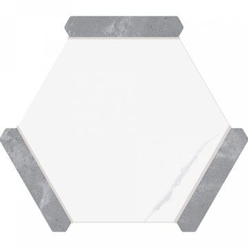 TORONTO SILVER (Fusion Stone/White Marble Effect)