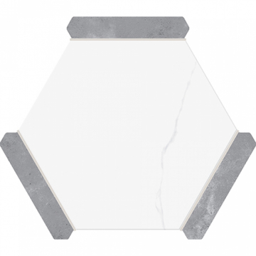 TORONTO SILVER (Fusion Stone/White Marble Effect)
