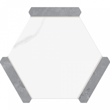 TORONTO SILVER (Fusion Stone/White Marble Effect)