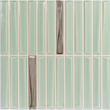 DECOR MELODY EMERALD  SILVER