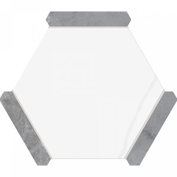 TORONTO SILVER (Fusion Stone/White Marble Effect)
