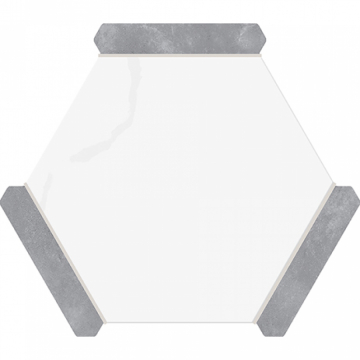 TORONTO SILVER (Fusion Stone/White Marble Effect)