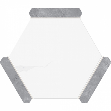 TORONTO SILVER (Fusion Stone/White Marble Effect)