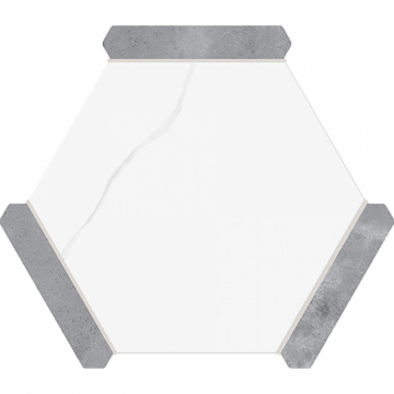 TORONTO SILVER (Fusion Stone/White Marble Effect)